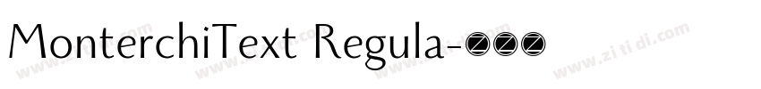 MonterchiText Regula字体转换